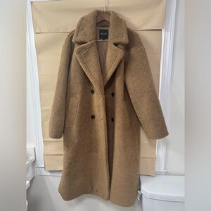 Madewell Teddy Long Coat